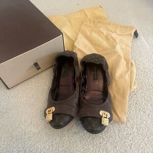 authentic vintage louis vuitton ballet shoes